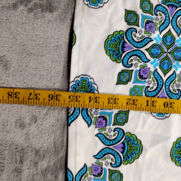 Jude Connally Women's Lisa Keyhole Shift Dress Paisley Medallion Small - Picture 8 of 8